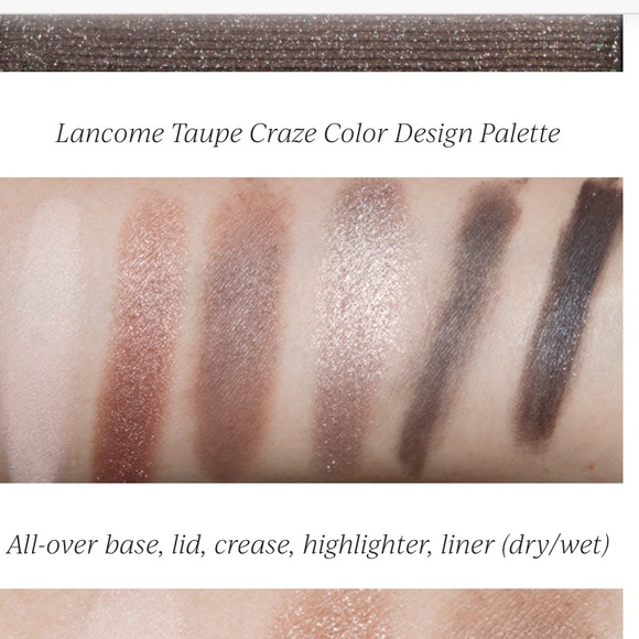 New Lancôme 108 Beige Brûlée Color Design Palette